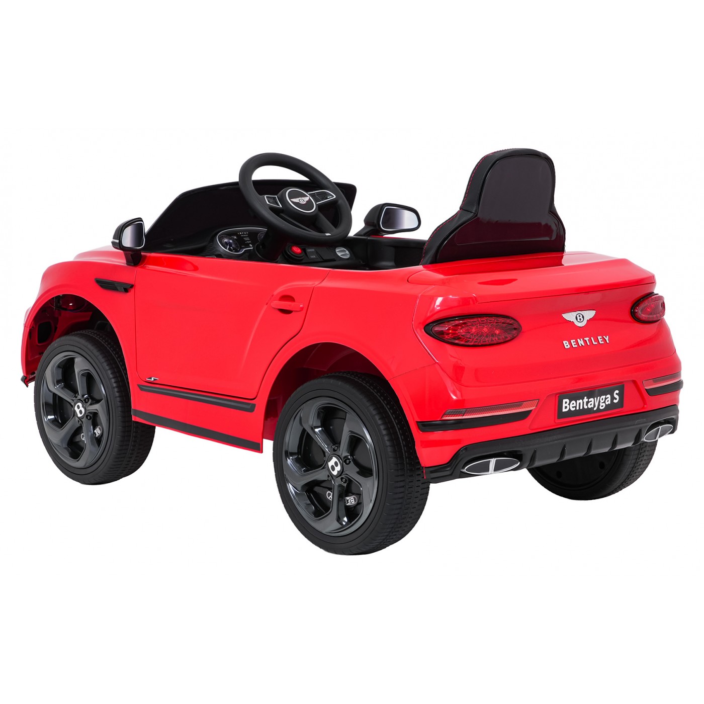 Vehicle Bentley Bentayga S Red