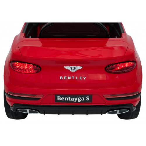 Vehicle Bentley Bentayga S Red