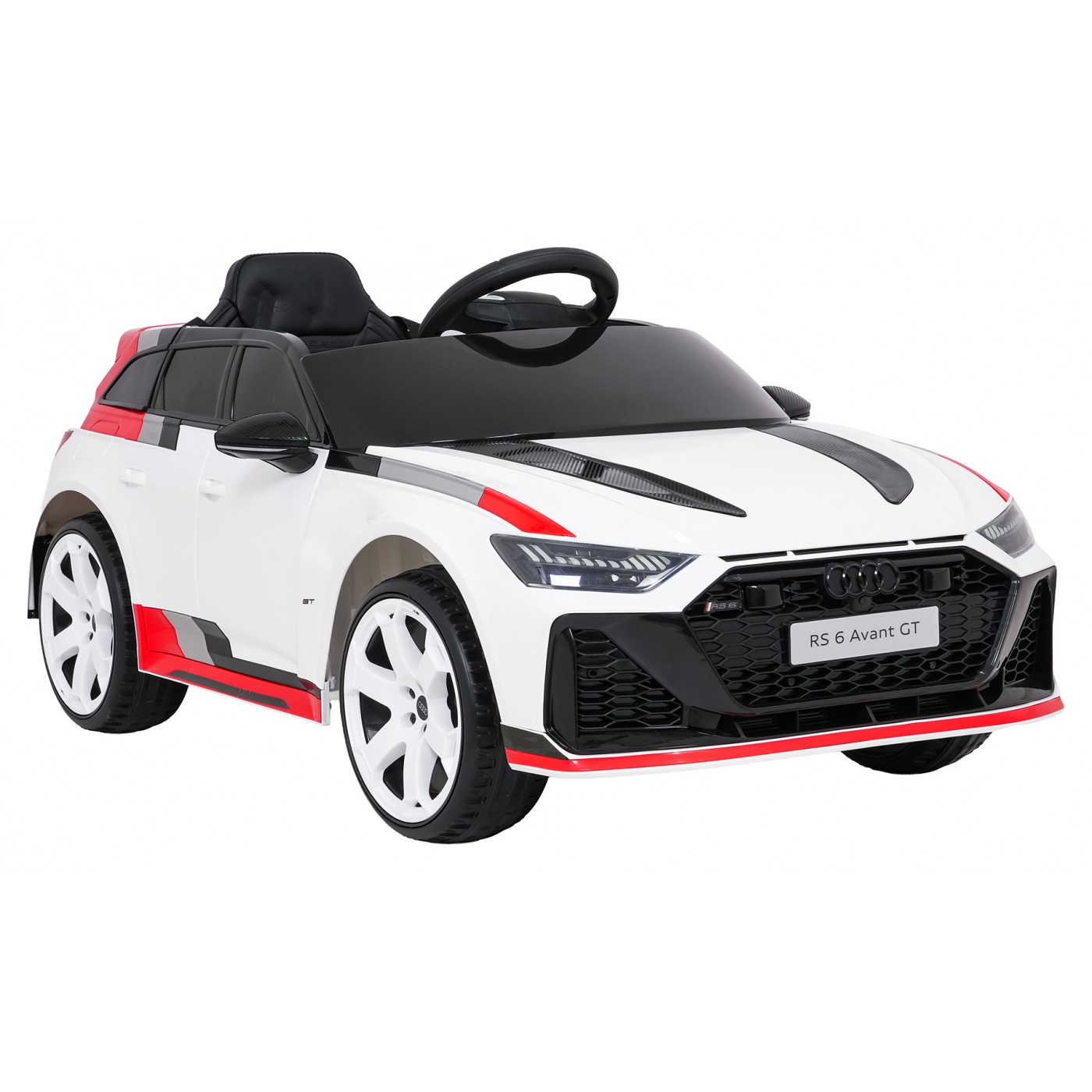 Vehicle Audi RS6 Avant GT White