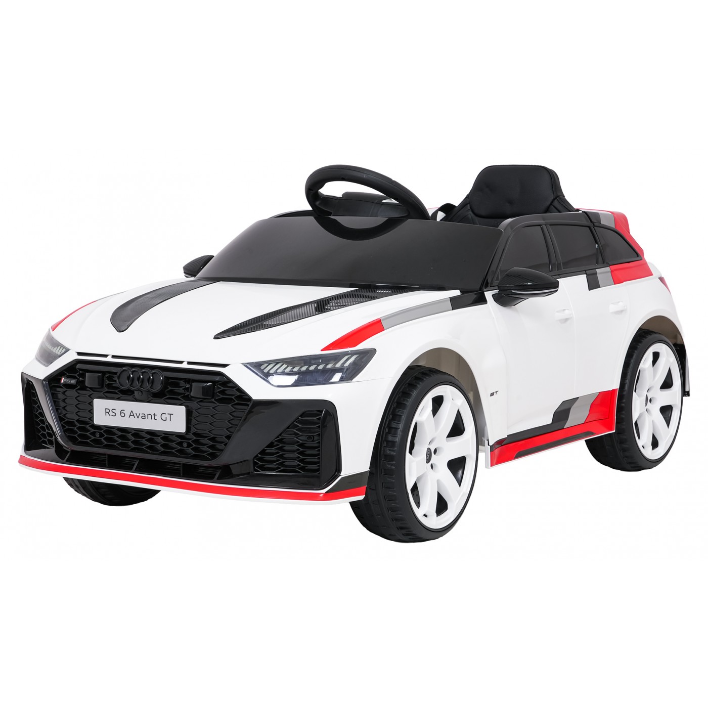 Vehicle Audi RS6 Avant GT White