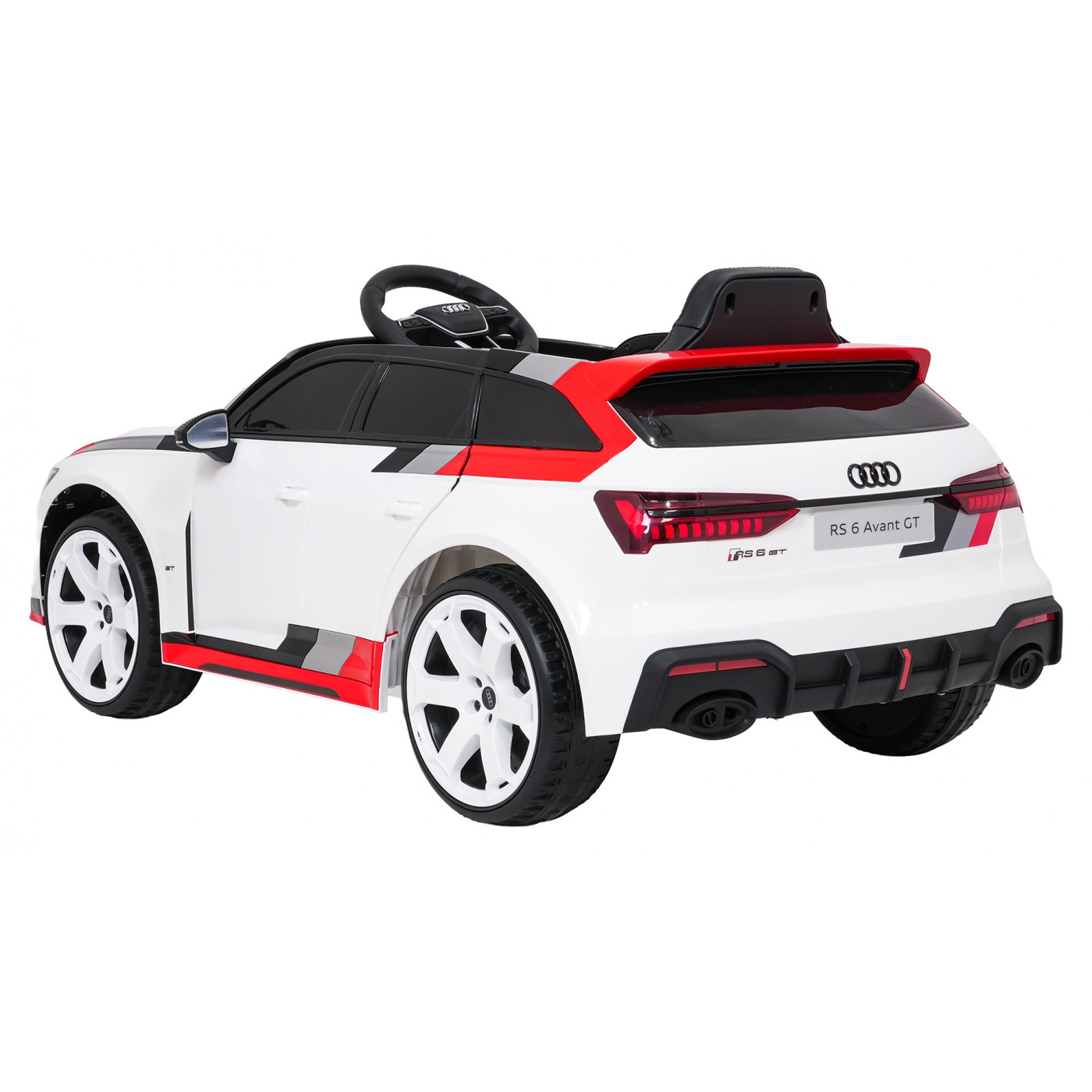 Vehicle Audi RS6 Avant GT White