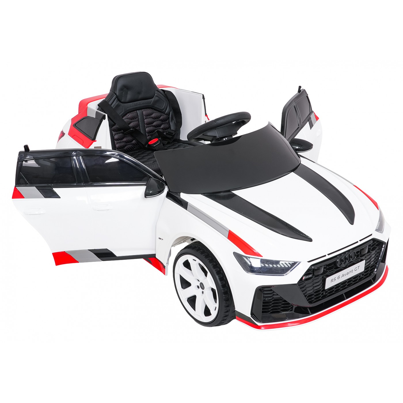 Vehicle Audi RS6 Avant GT White