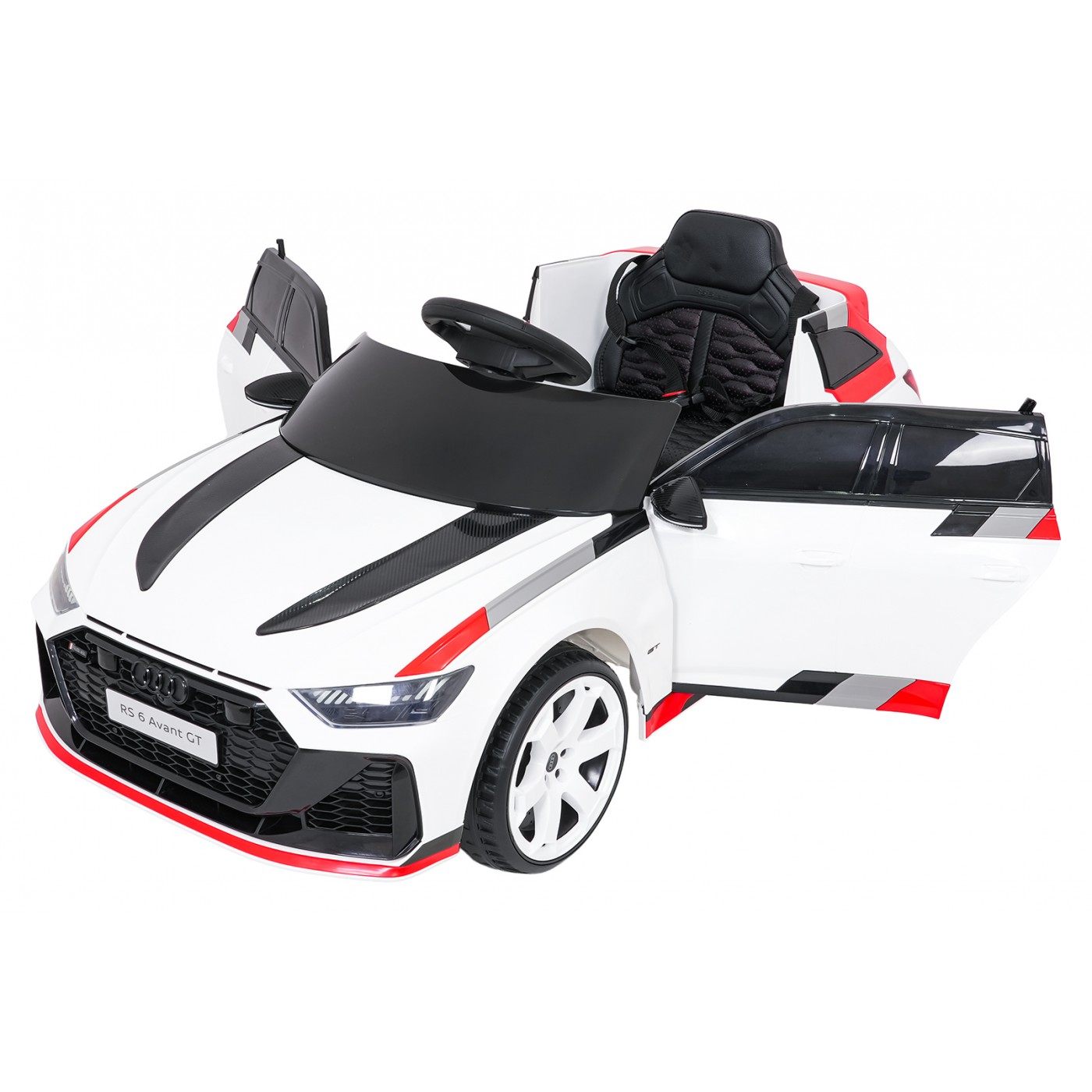 Vehicle Audi RS6 Avant GT White