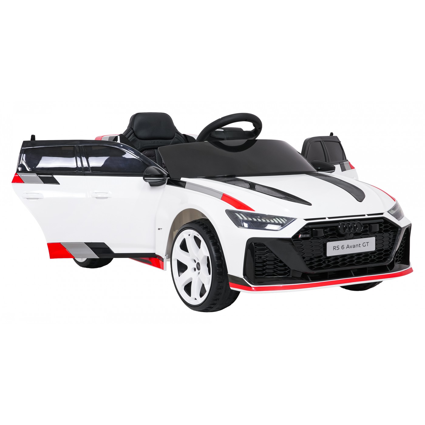 Vehicle Audi RS6 Avant GT White