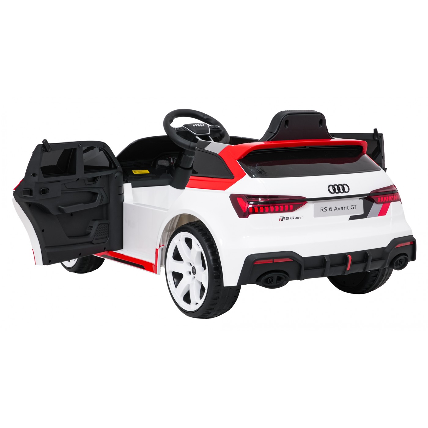 Vehicle Audi RS6 Avant GT White