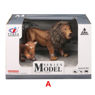 Lion Figurine Set