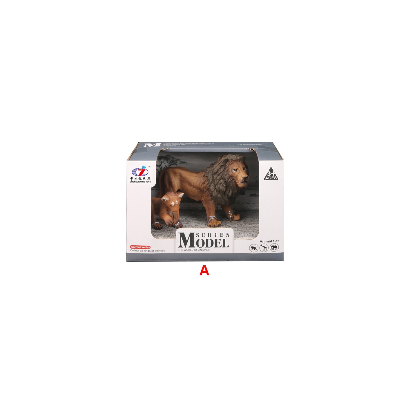 Lion Figurine Set