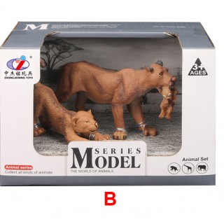 Lioness Figurine Set