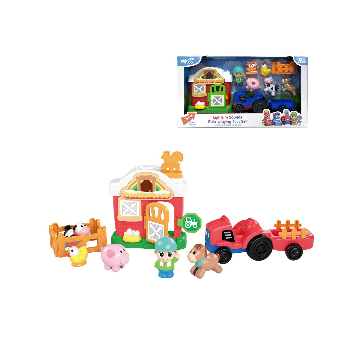 Farm for the Youngest with a Tractor