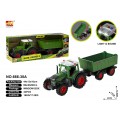 Tractor with Trailer with Lights and Sound Function