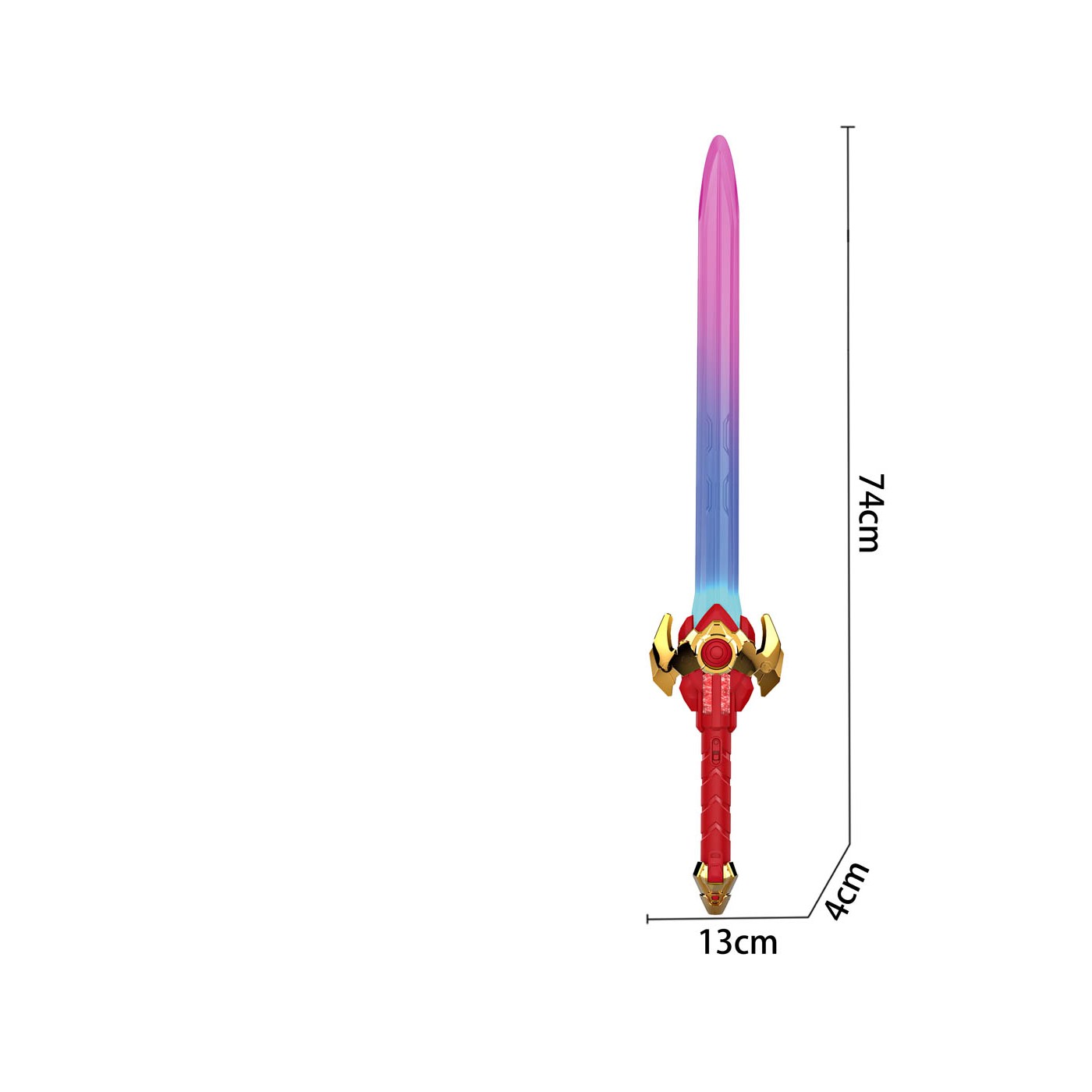 Glowing Red Sword