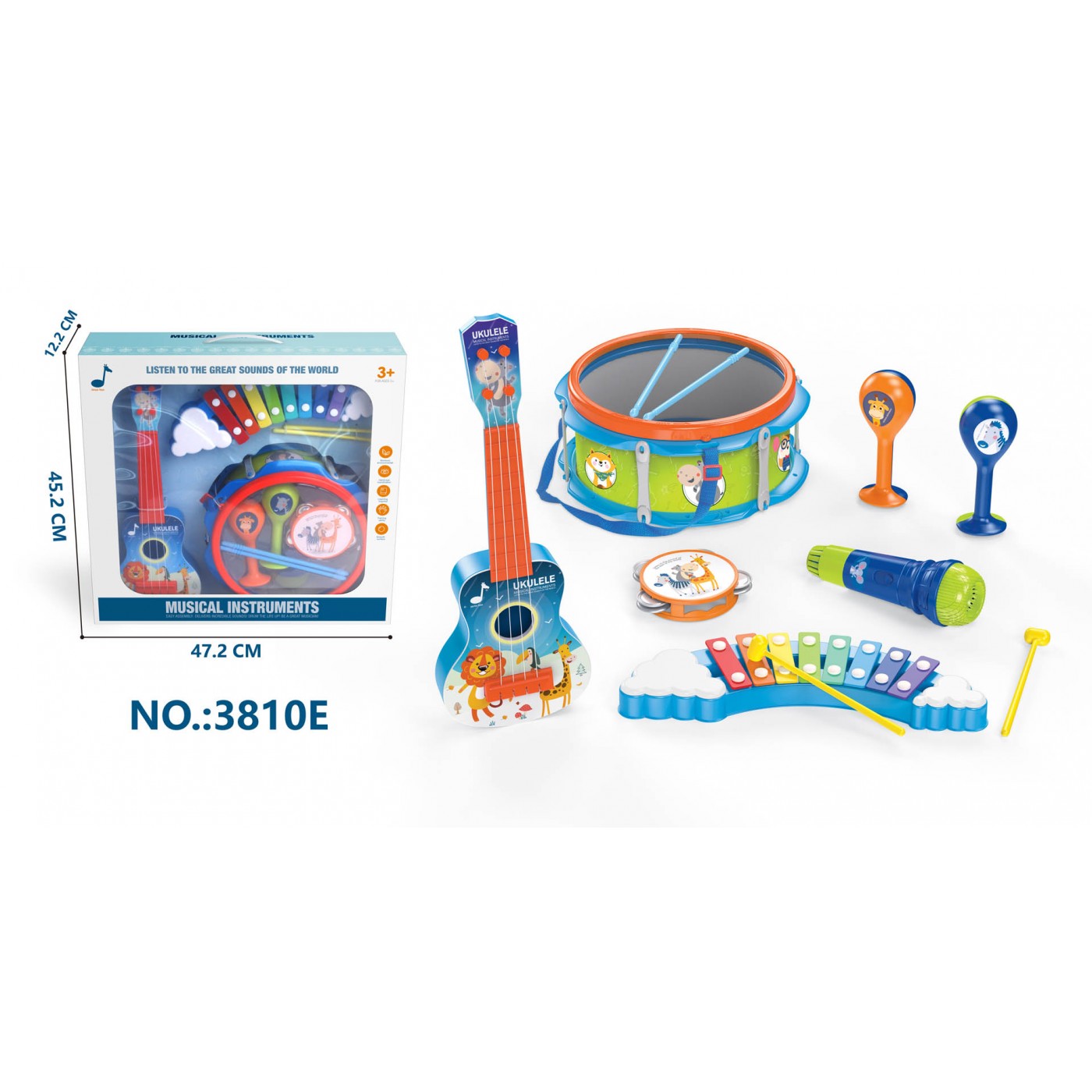 MEGA Set of Instruments for the Youngest