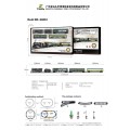 Train with Wagons Track 170x101cm