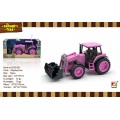 Pink Tractor 1:16 with Lights and Sound Function