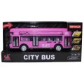 Pink Bus with Sound and Lights Function