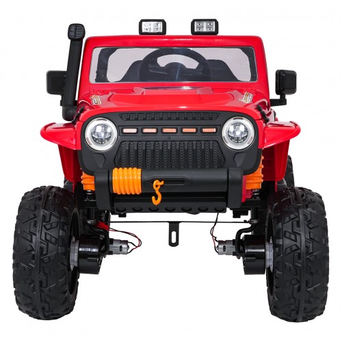 Jeep Monster Red Vehicle