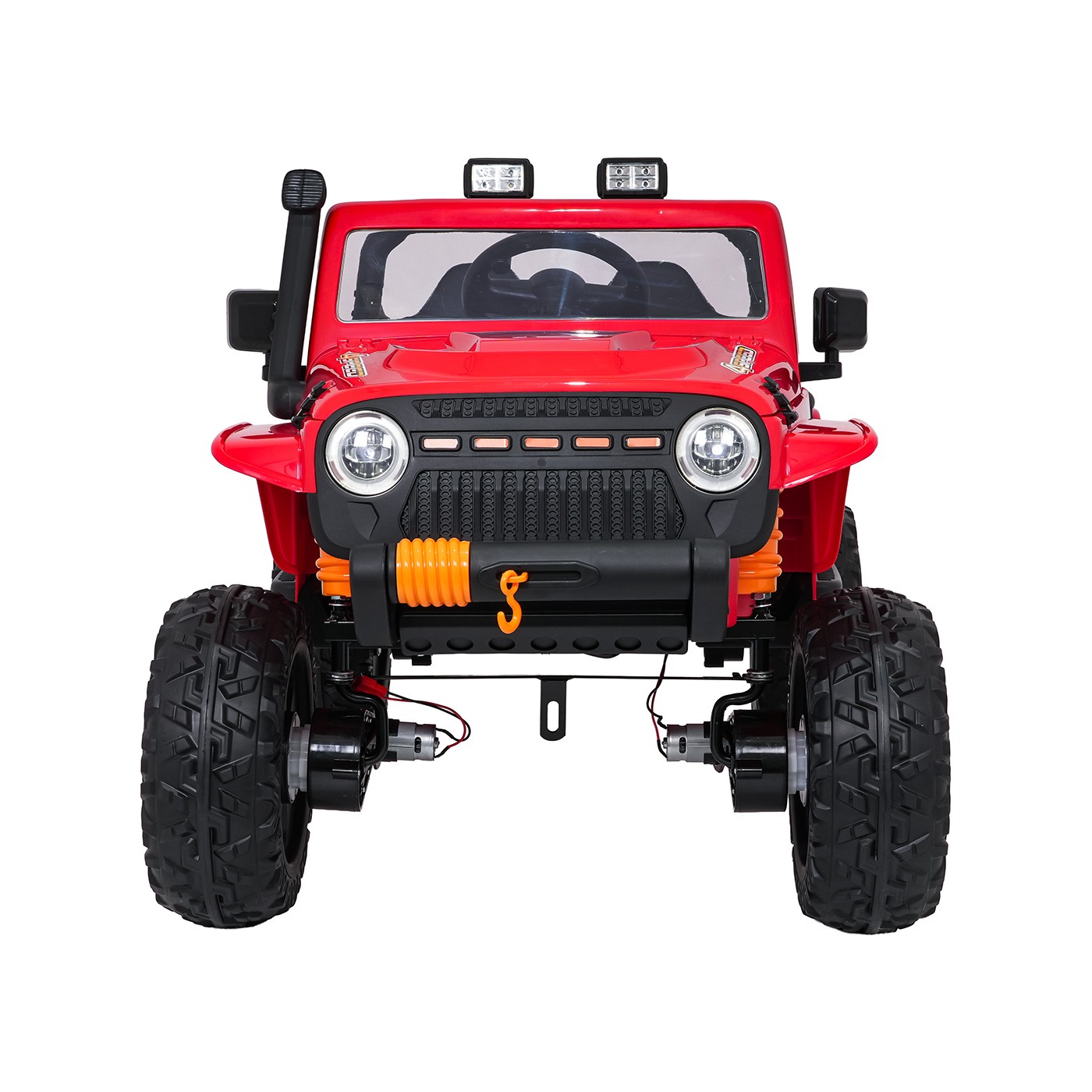 Jeep Monster Red Vehicle