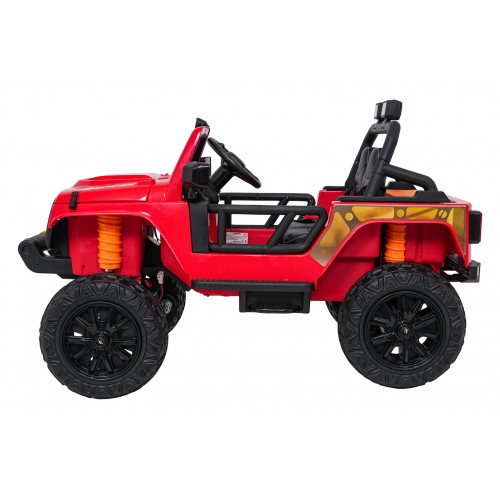 Jeep Monster Red Vehicle