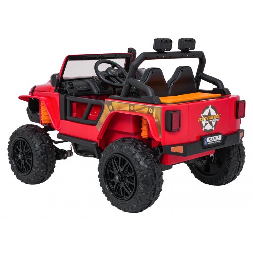 Jeep Monster Red Vehicle