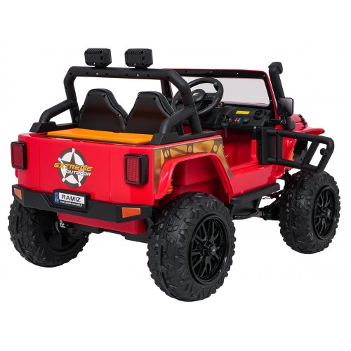 Jeep Monster Red Vehicle