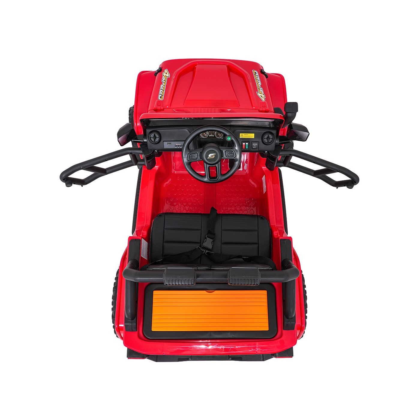 Jeep Monster Red Vehicle