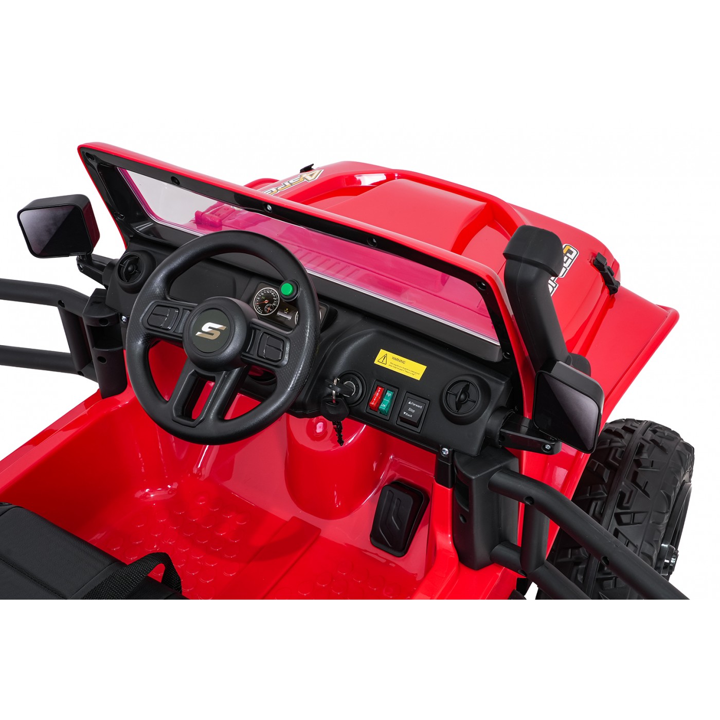 Jeep Monster Red Vehicle