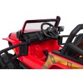Jeep Monster Red Vehicle