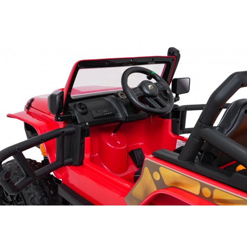 Jeep Monster Red Vehicle