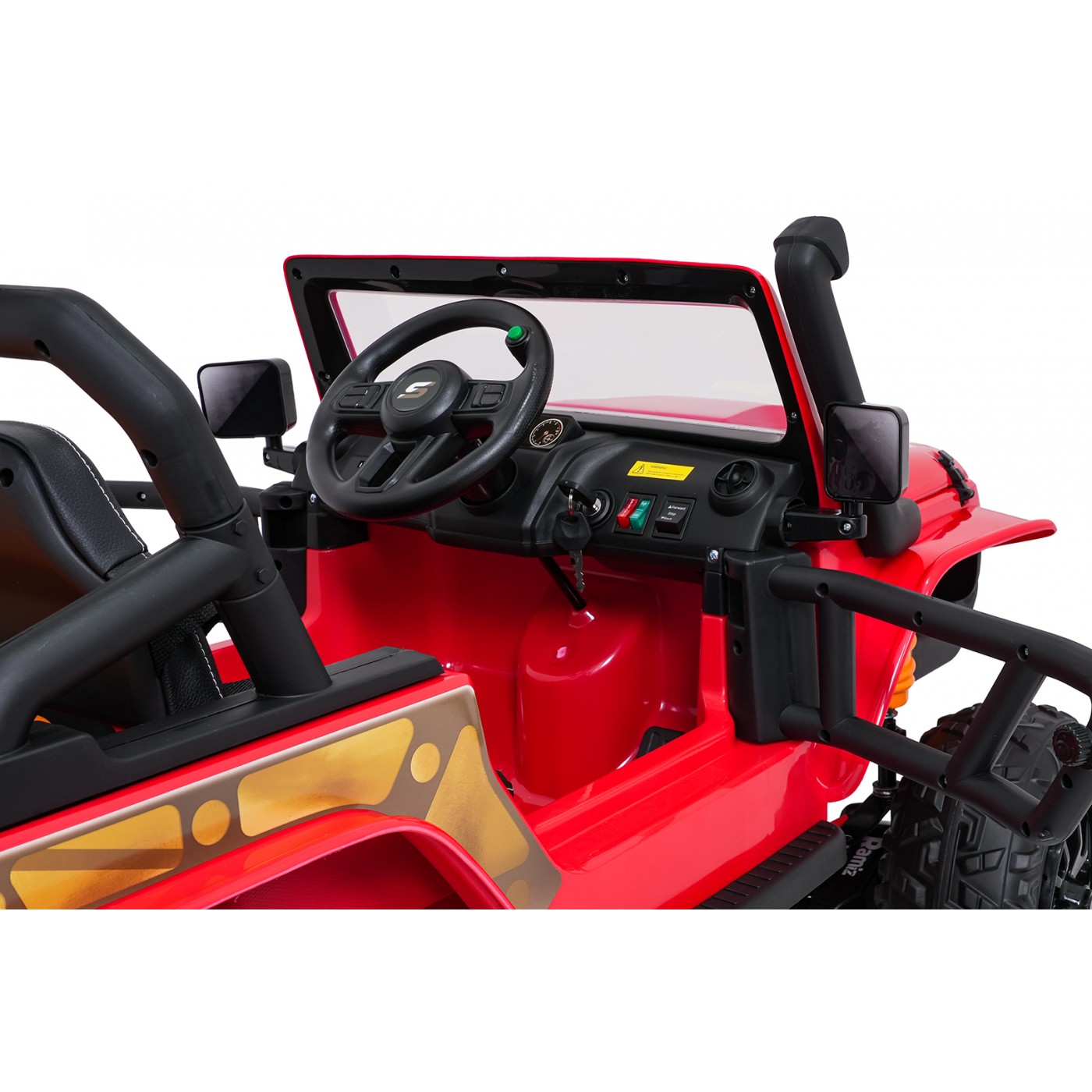 Jeep Monster Red Vehicle