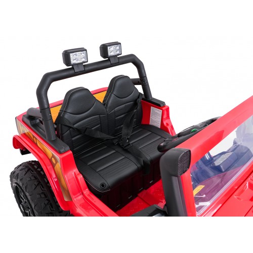 Jeep Monster Red Vehicle