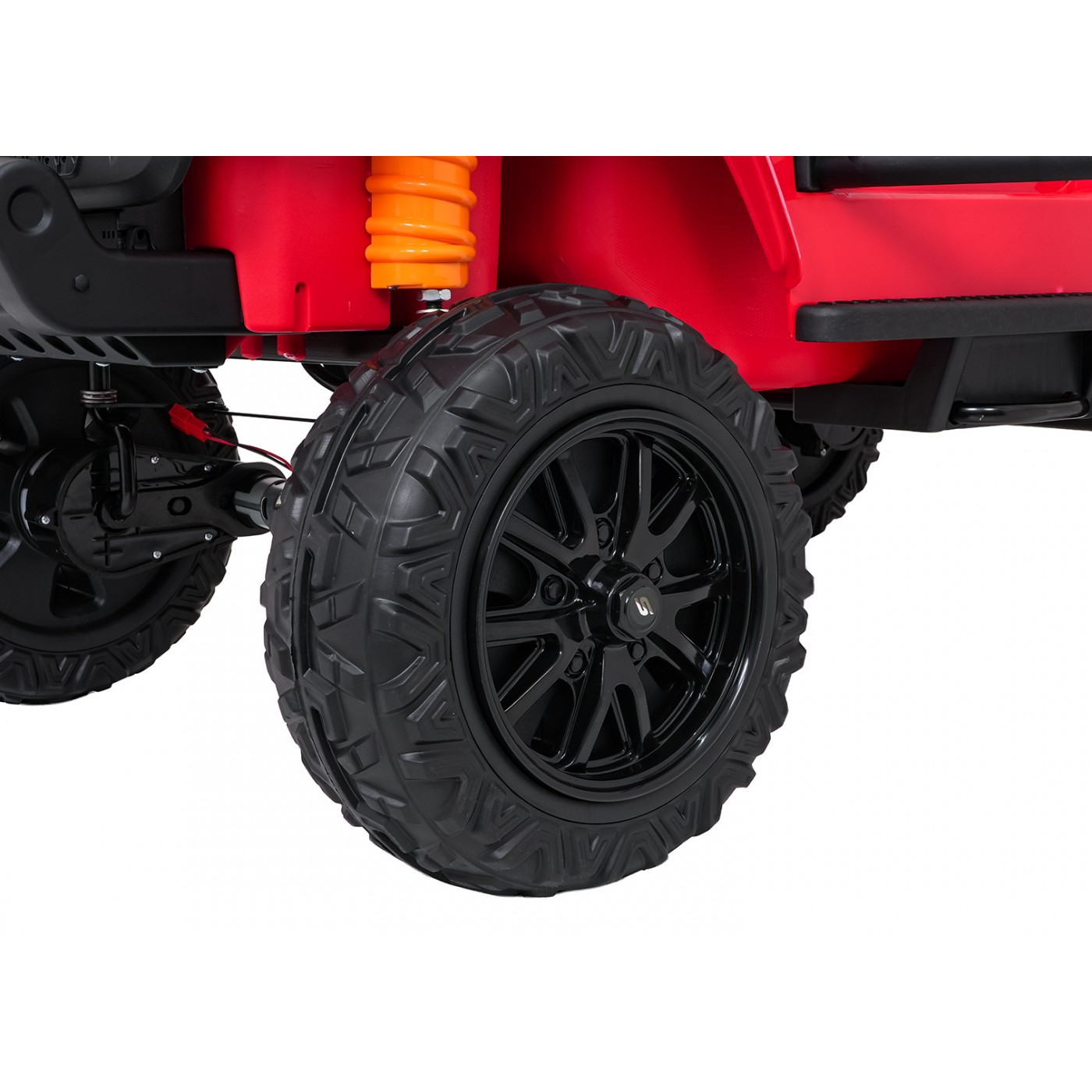 Jeep Monster Red Vehicle