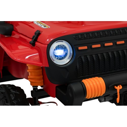 Jeep Monster Red Vehicle