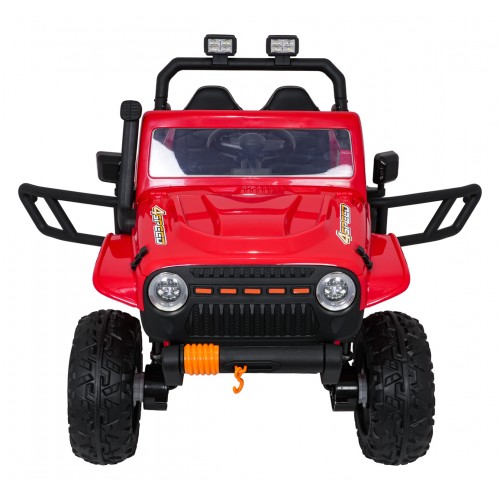 Jeep Monster Red Vehicle