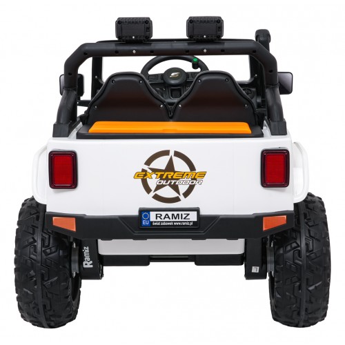 Jeep Monster Vehicle White