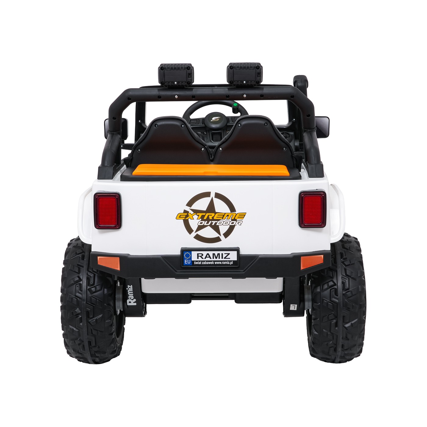Jeep Monster Vehicle White