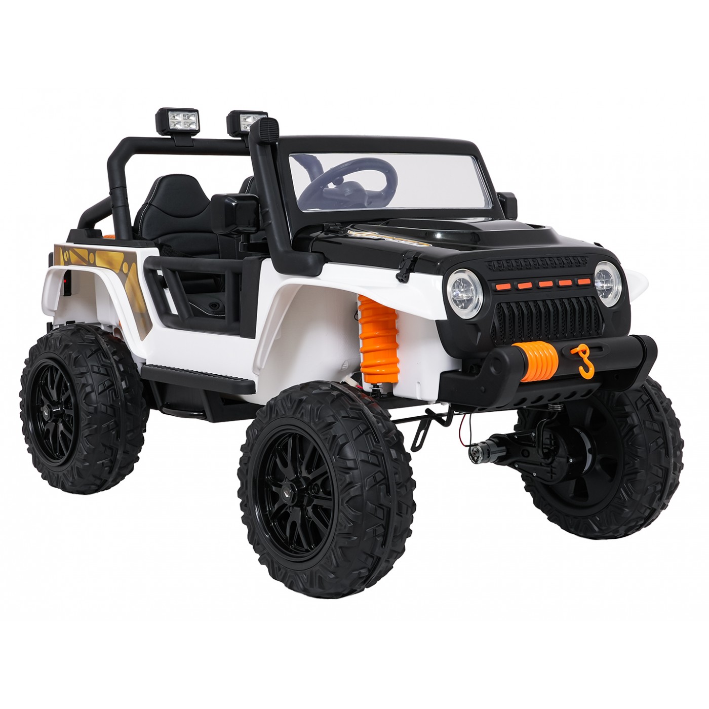 Jeep Monster Vehicle White