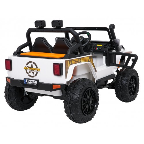 Jeep Monster Vehicle White