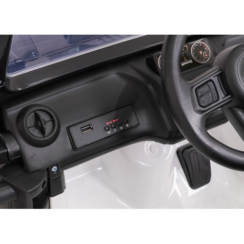 Jeep Monster Vehicle White