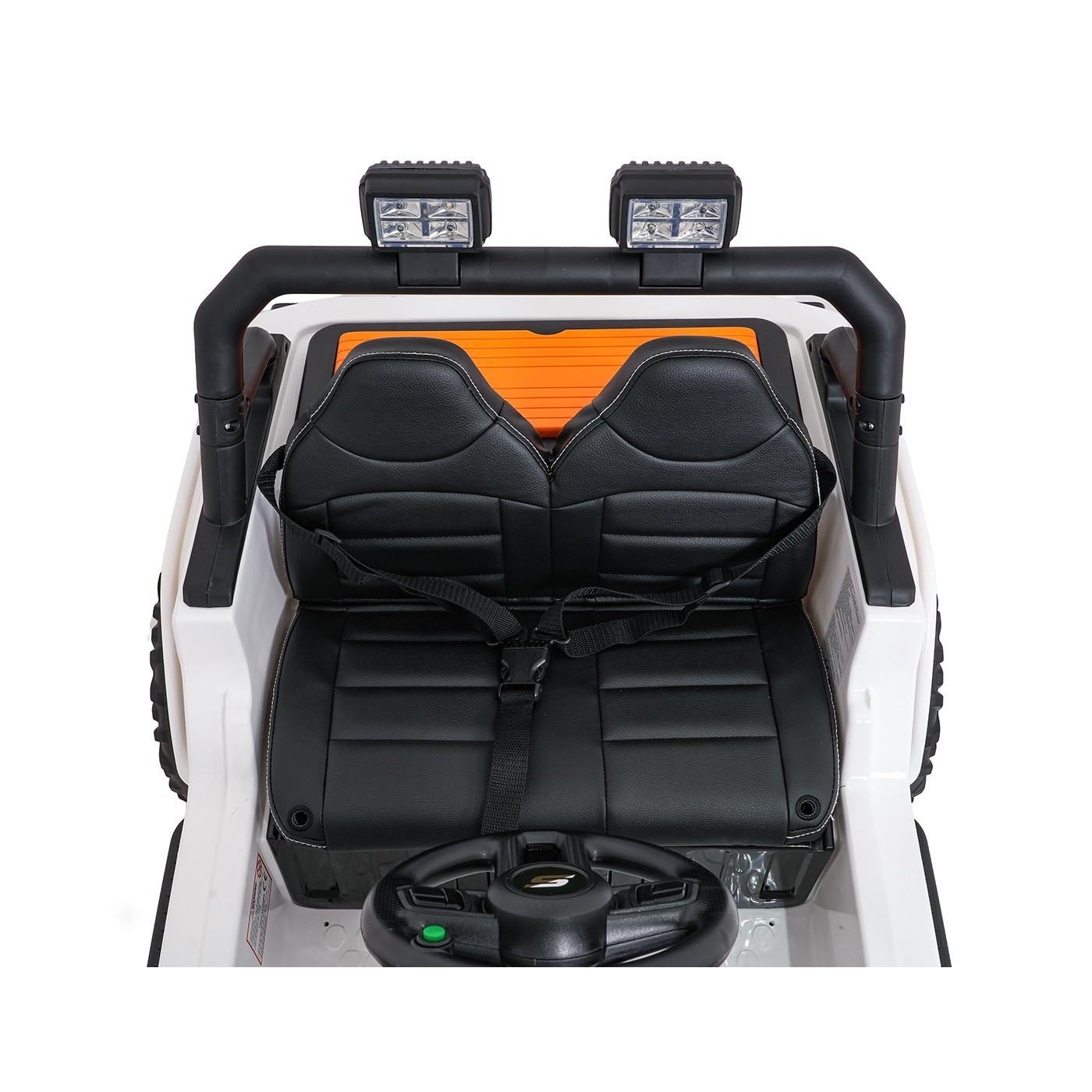 Jeep Monster Vehicle White