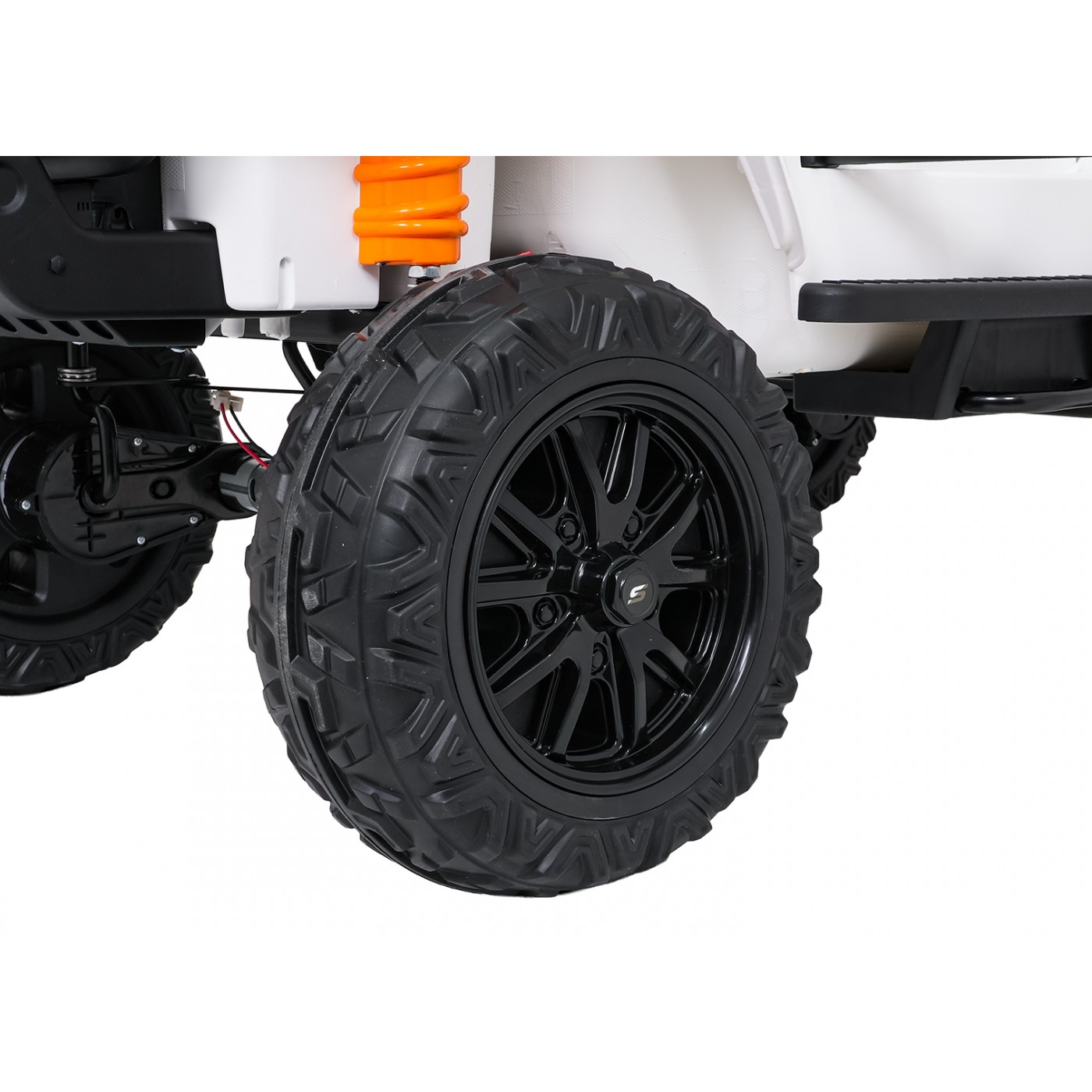 Jeep Monster Vehicle White