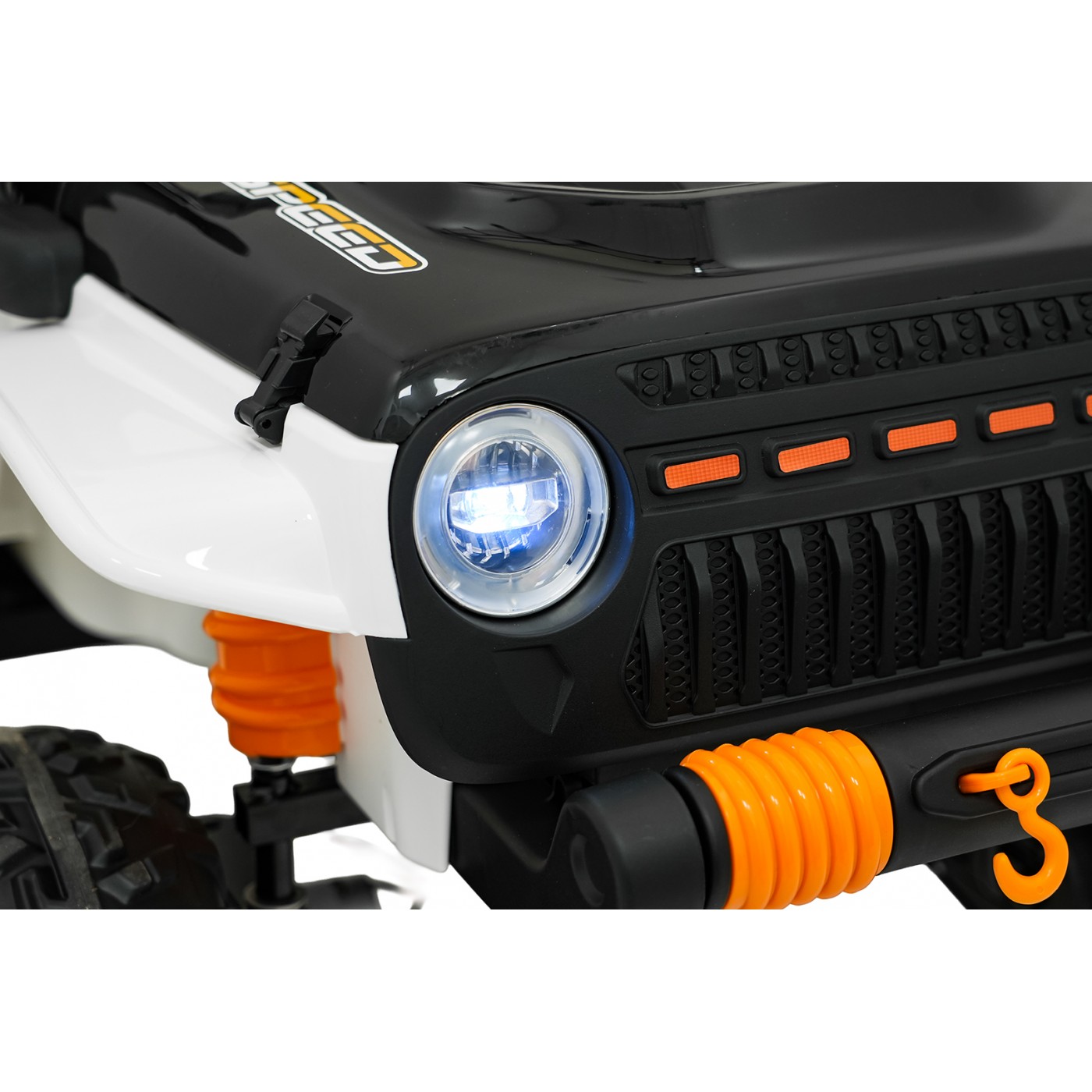 Jeep Monster Vehicle White
