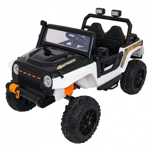 Jeep Monster Vehicle White