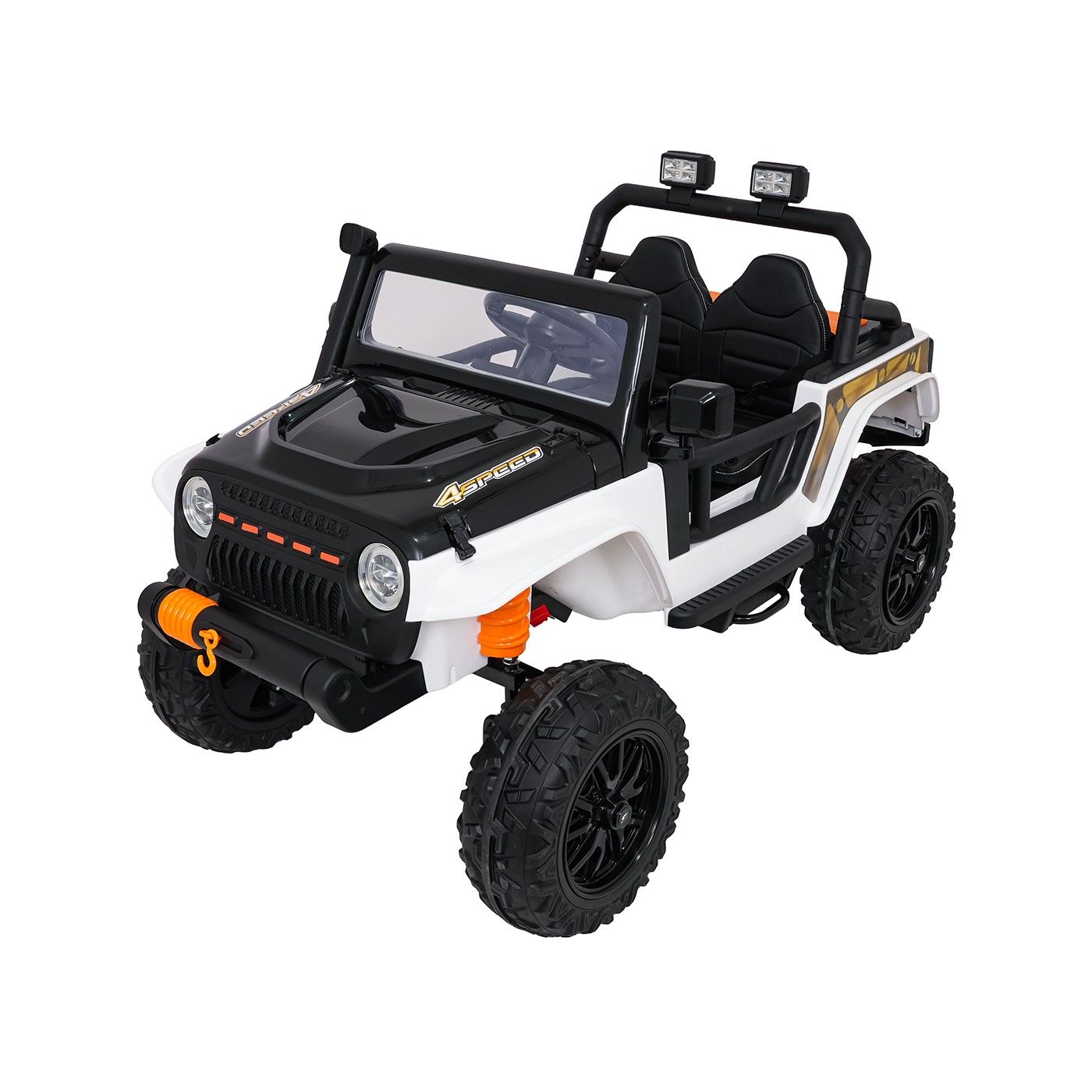 Jeep Monster Vehicle White