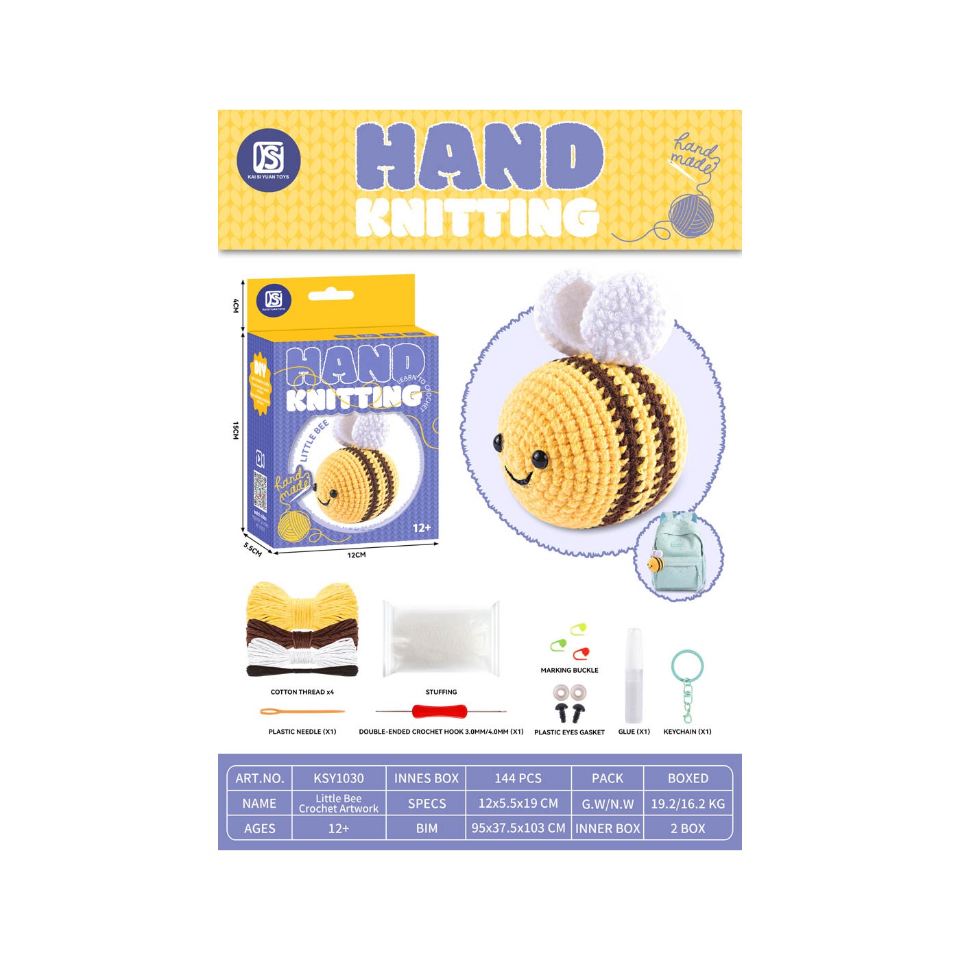 Creative Fingernail Making Set Bee