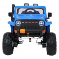 Jeep Monster Blue Vehicle