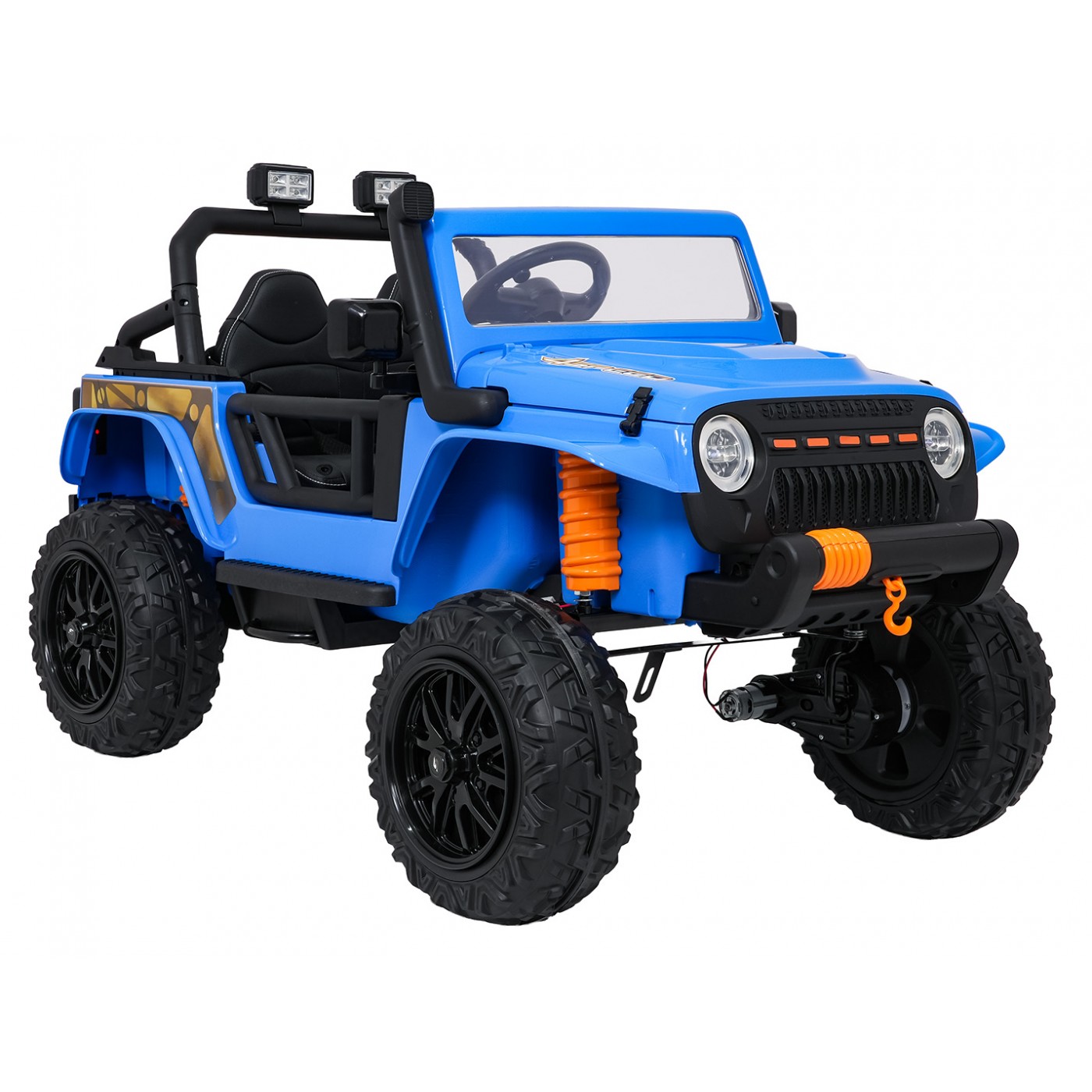 Jeep Monster Blue Vehicle