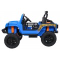 Jeep Monster Blue Vehicle