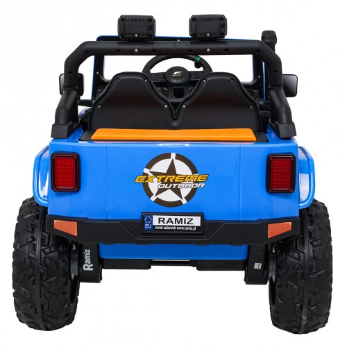 Jeep Monster Blue Vehicle