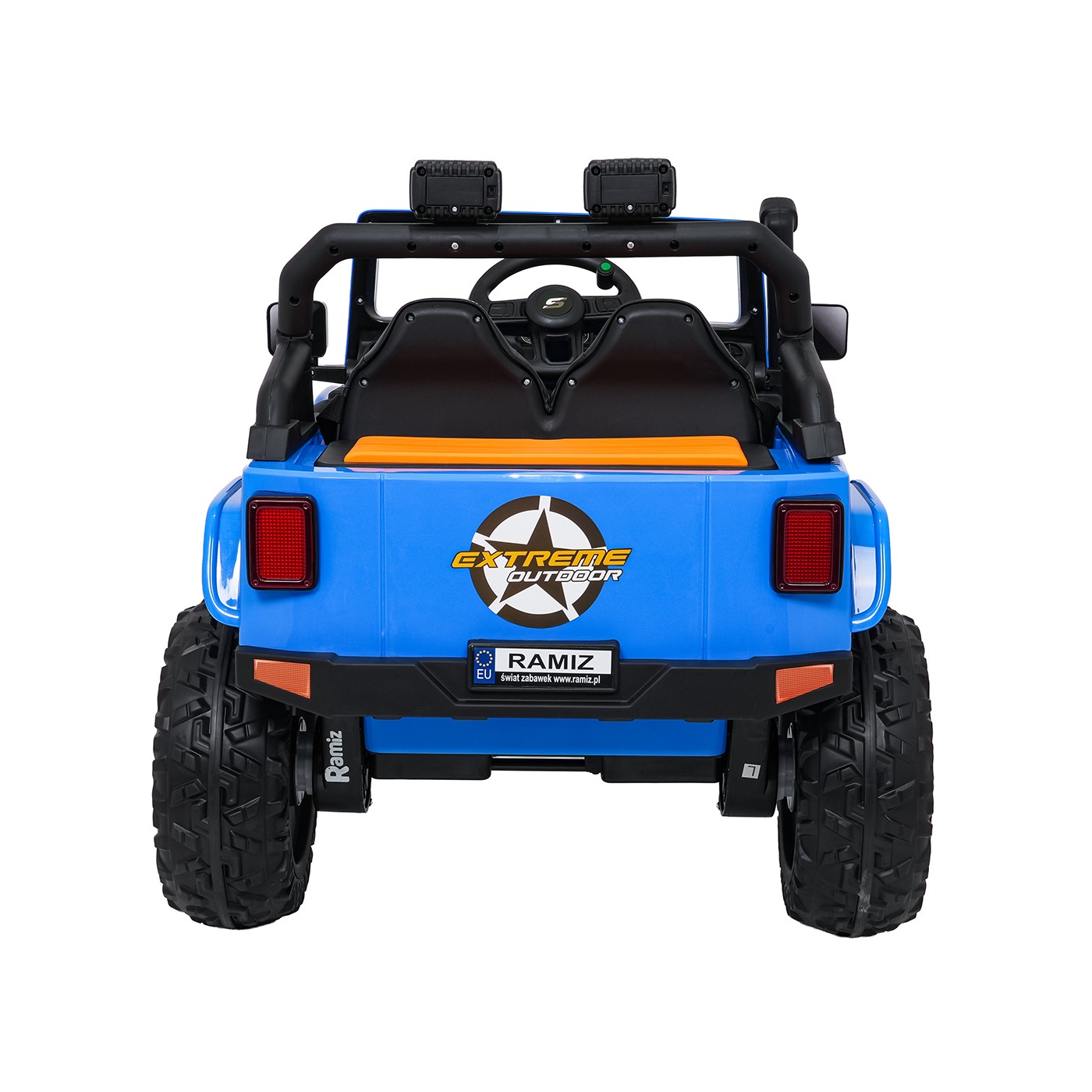 Jeep Monster Blue Vehicle