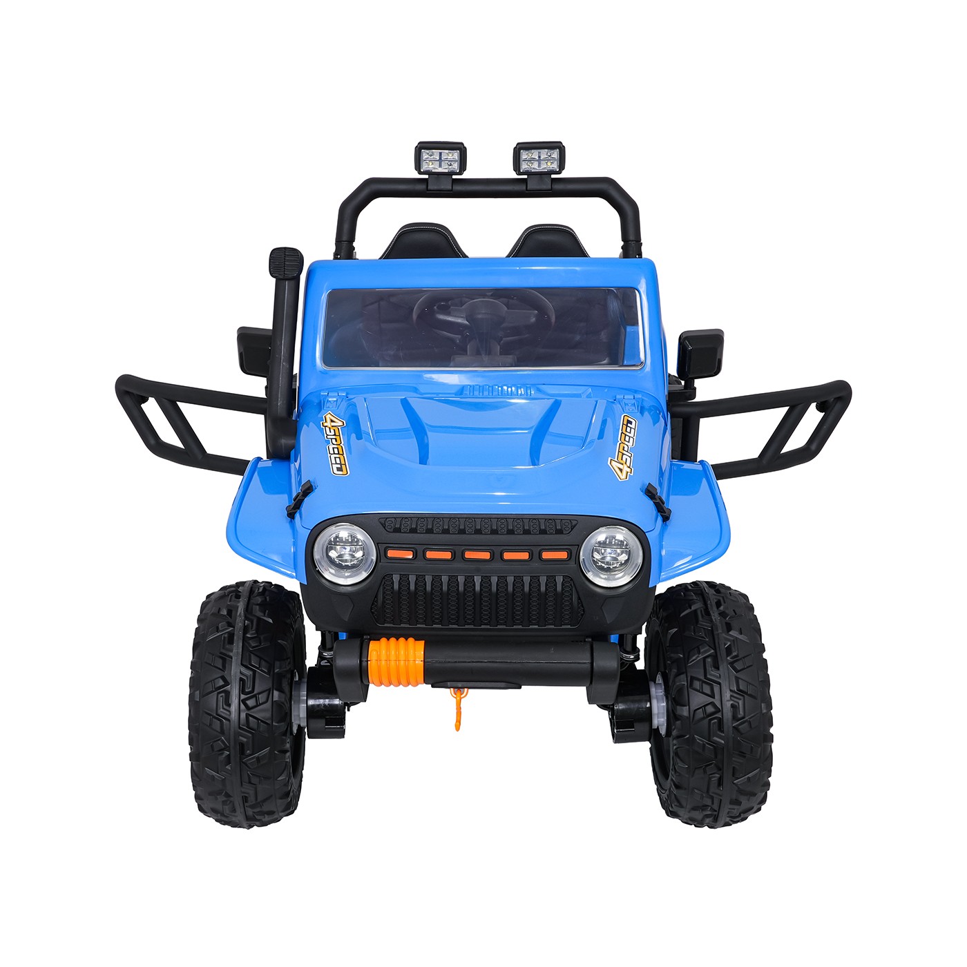 Jeep Monster Blue Vehicle